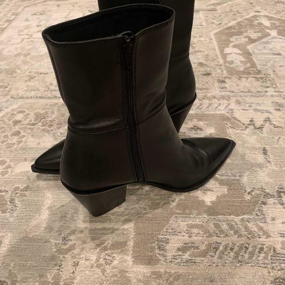 Zara Black Women's Ankle Boots - Picture 7 of 12